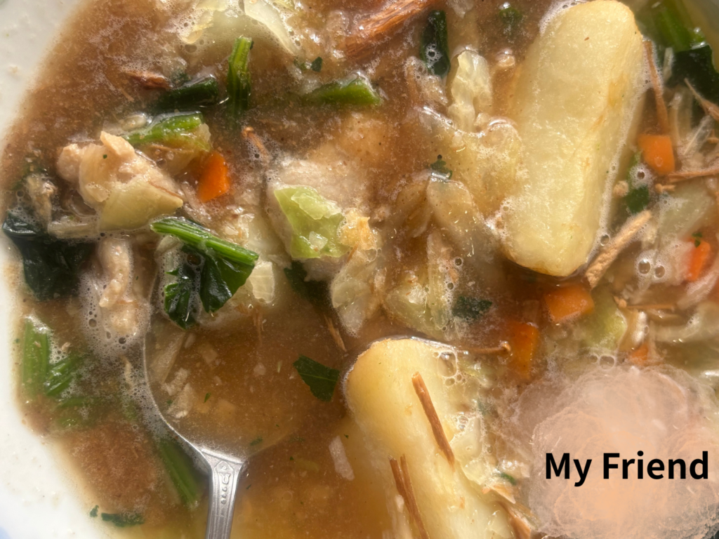 My Friend ポルチーニと飴色玉ねぎの洋風コンソメの完成写真